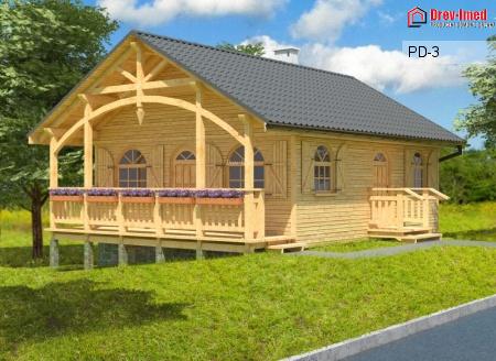 Dom drewniany PD-3